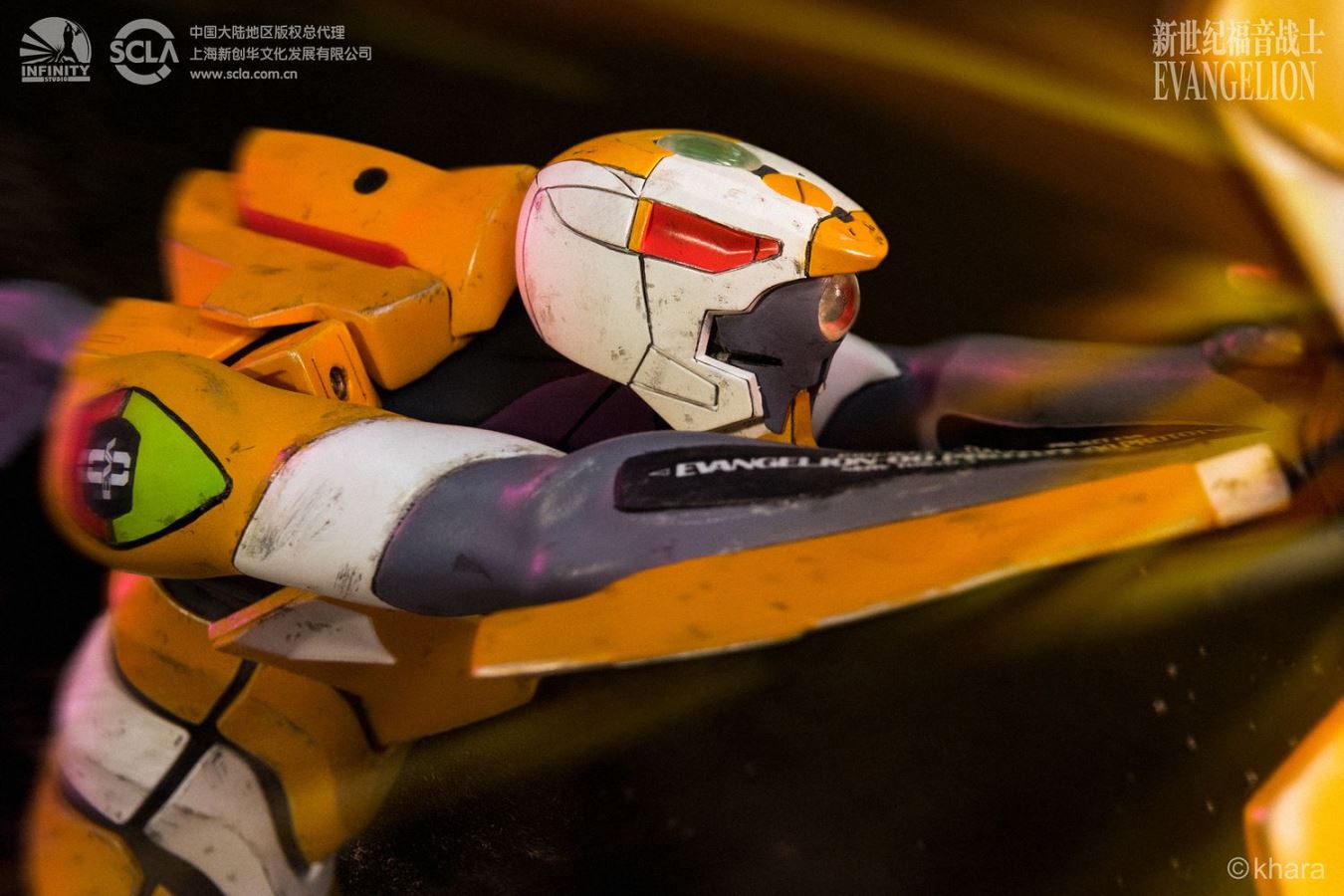 Kaitian Studio (Evangelion / EVA) Wudao combat zero machine statue
