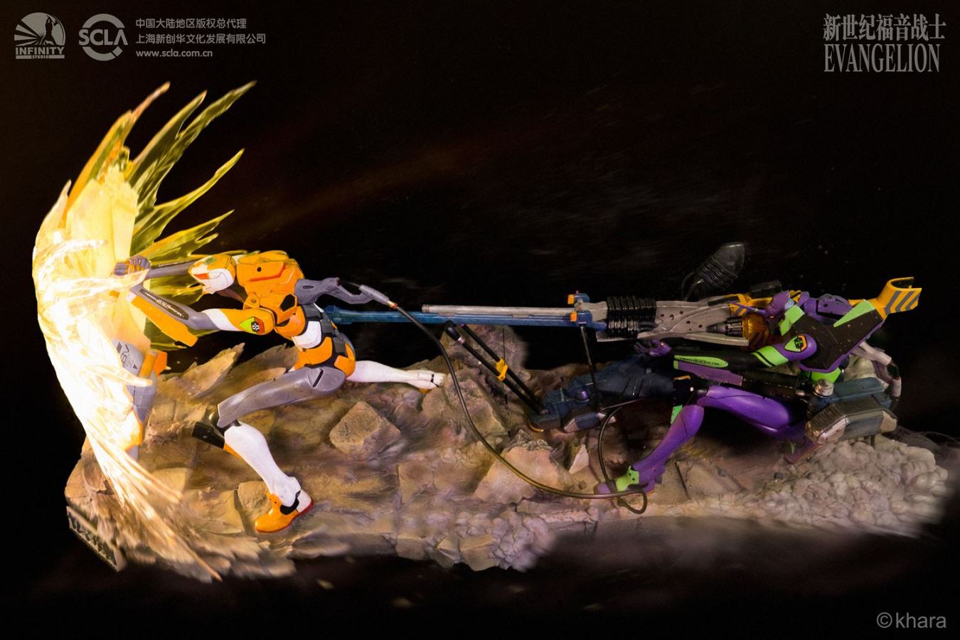 Kaitian Studio (Evangelion / EVA) Wudao combat zero machine statue
