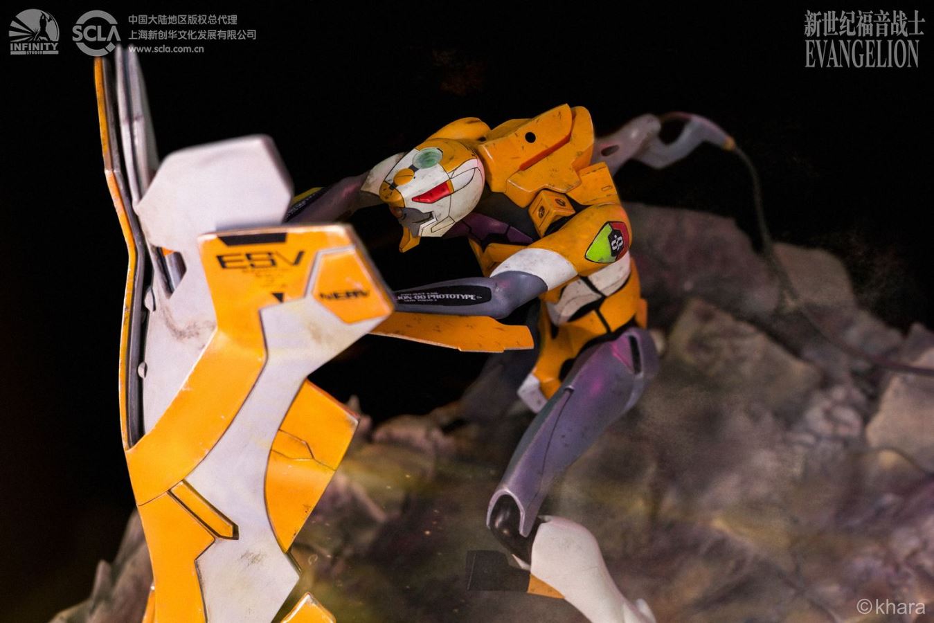 Kaitian Studio (Evangelion / EVA) Wudao combat zero machine statue