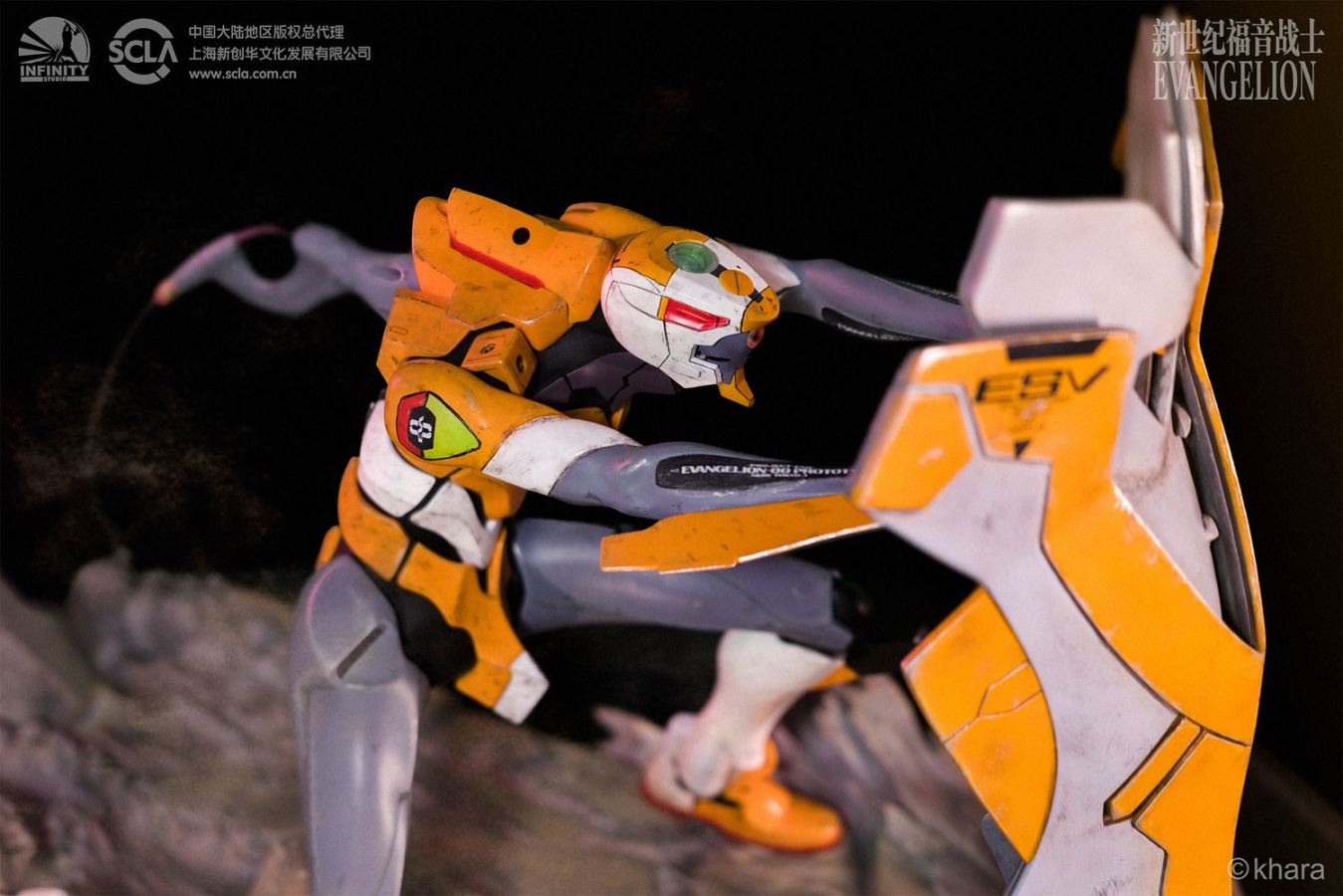 Kaitian Studio (Evangelion / EVA) Wudao combat zero machine statue