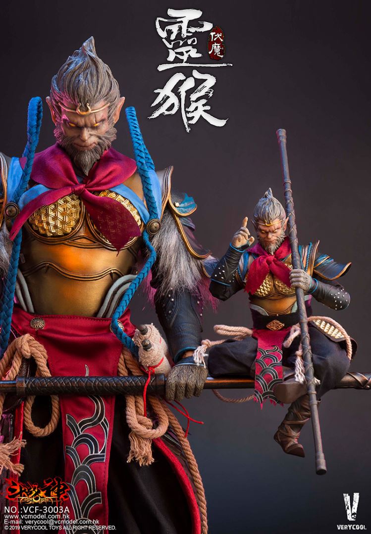VERYCOOL : Palm Treasure Series 1/12 Dou Zhan Shen - Monkey King