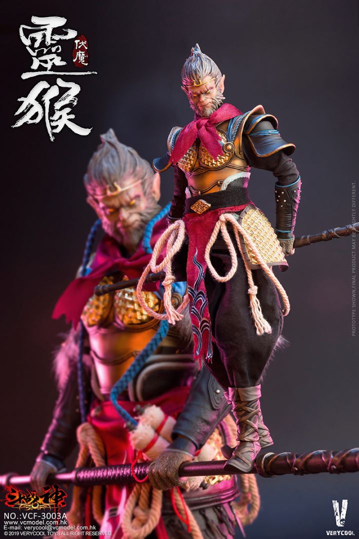 VERYCOOL : Palm Treasure Series 1/12 Dou Zhan Shen - Monkey King