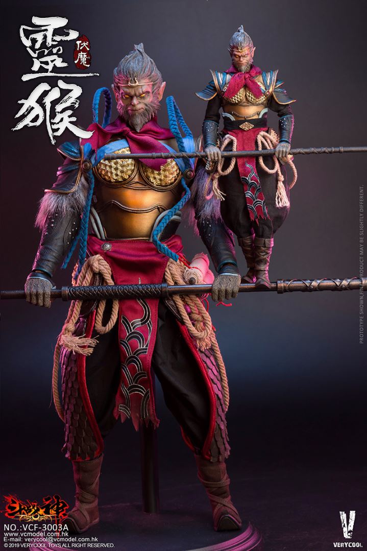 VERYCOOL : Palm Treasure Series 1/12 Dou Zhan Shen - Monkey King