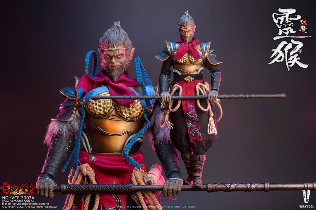 VERYCOOL : Palm Treasure Series 1/12 Dou Zhan Shen - Monkey King