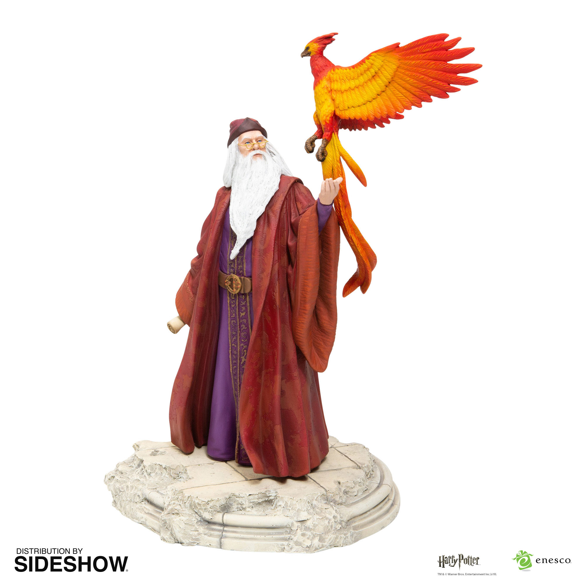 Dumbledore with Fawkes (Enesco, LLC)