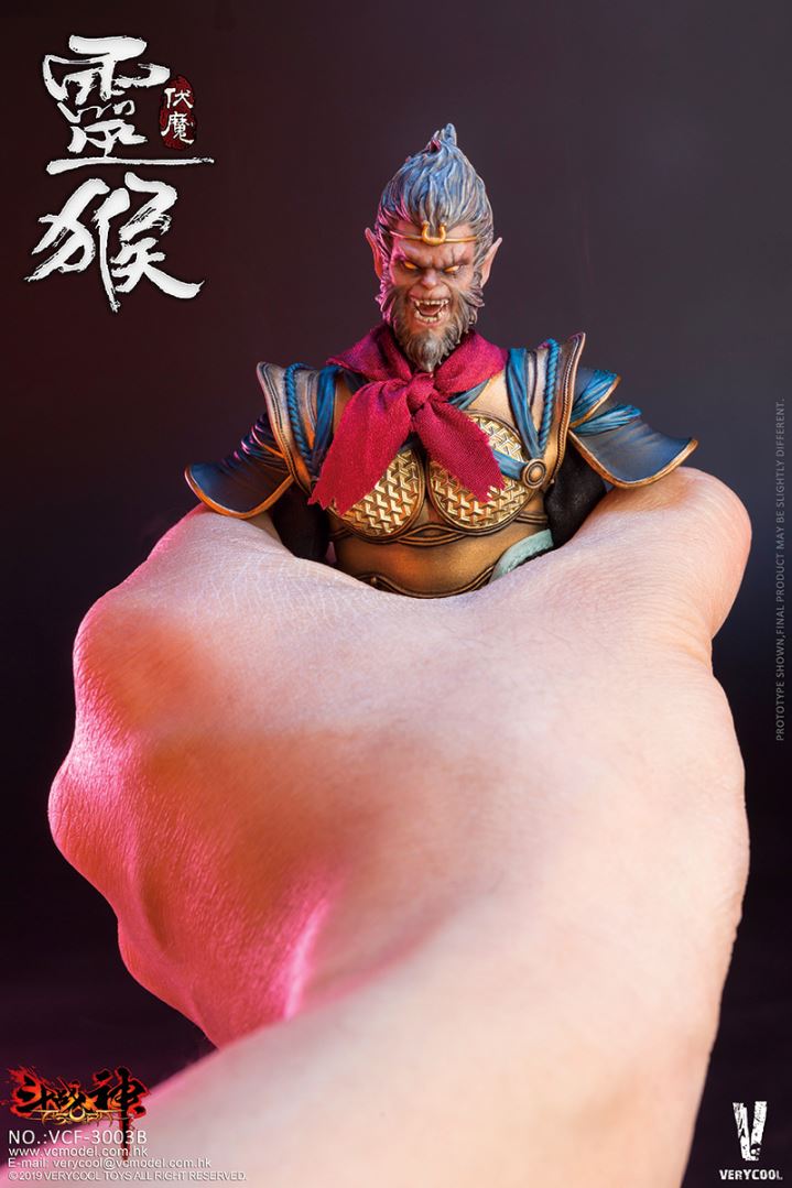 VERYCOOL : Palm Treasure Series 1/12 Dou Zhan Shen - Monkey King Deluxe Edition