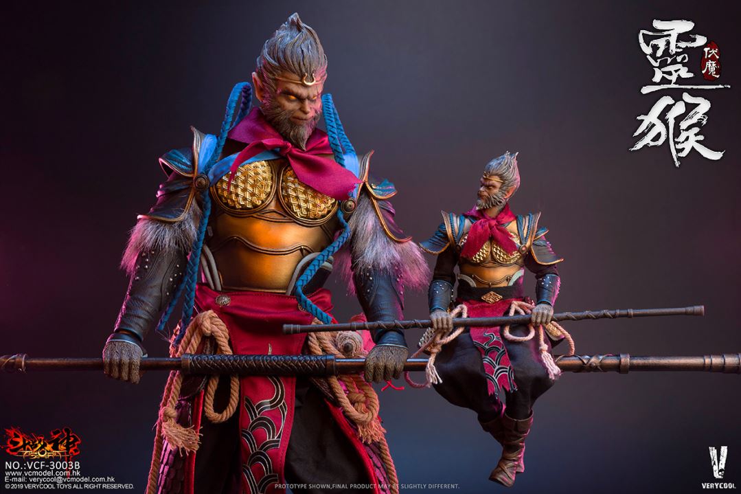 VERYCOOL : Palm Treasure Series 1/12 Dou Zhan Shen - Monkey King Deluxe Edition