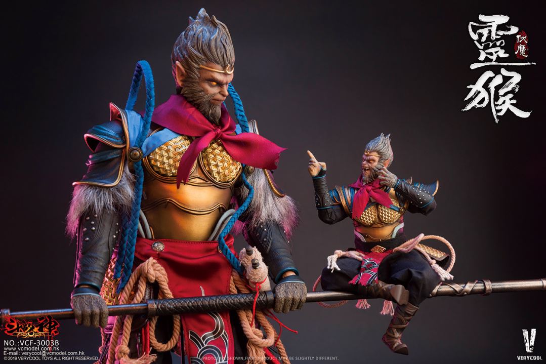 VERYCOOL : Palm Treasure Series 1/12 Dou Zhan Shen - Monkey King Deluxe Edition