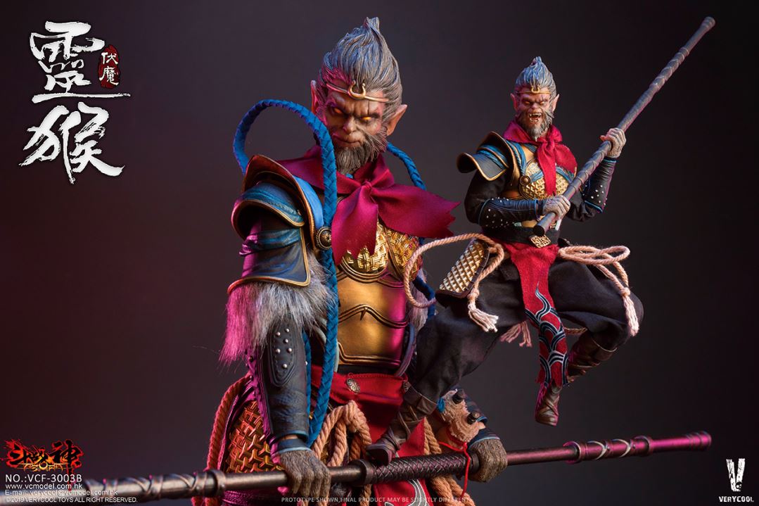 VERYCOOL : Palm Treasure Series 1/12 Dou Zhan Shen - Monkey King Deluxe Edition