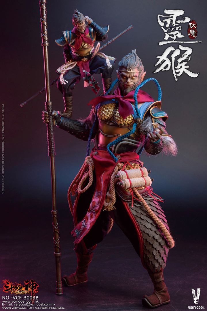 VERYCOOL : Palm Treasure Series 1/12 Dou Zhan Shen - Monkey King Deluxe Edition