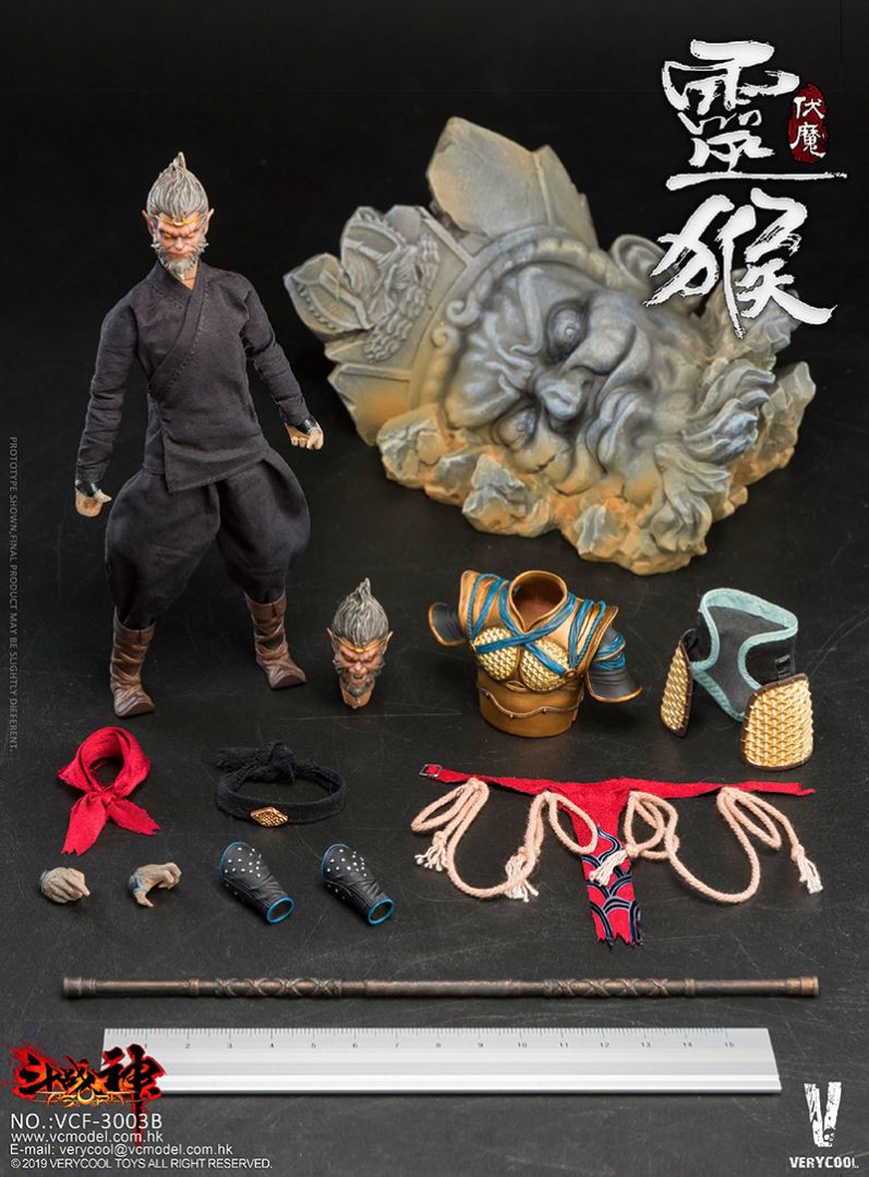 VERYCOOL : Palm Treasure Series 1/12 Dou Zhan Shen - Monkey King Deluxe Edition