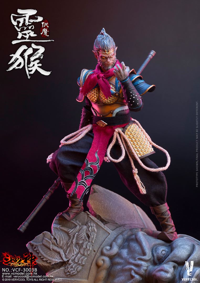 VERYCOOL : Palm Treasure Series 1/12 Dou Zhan Shen - Monkey King Deluxe Edition
