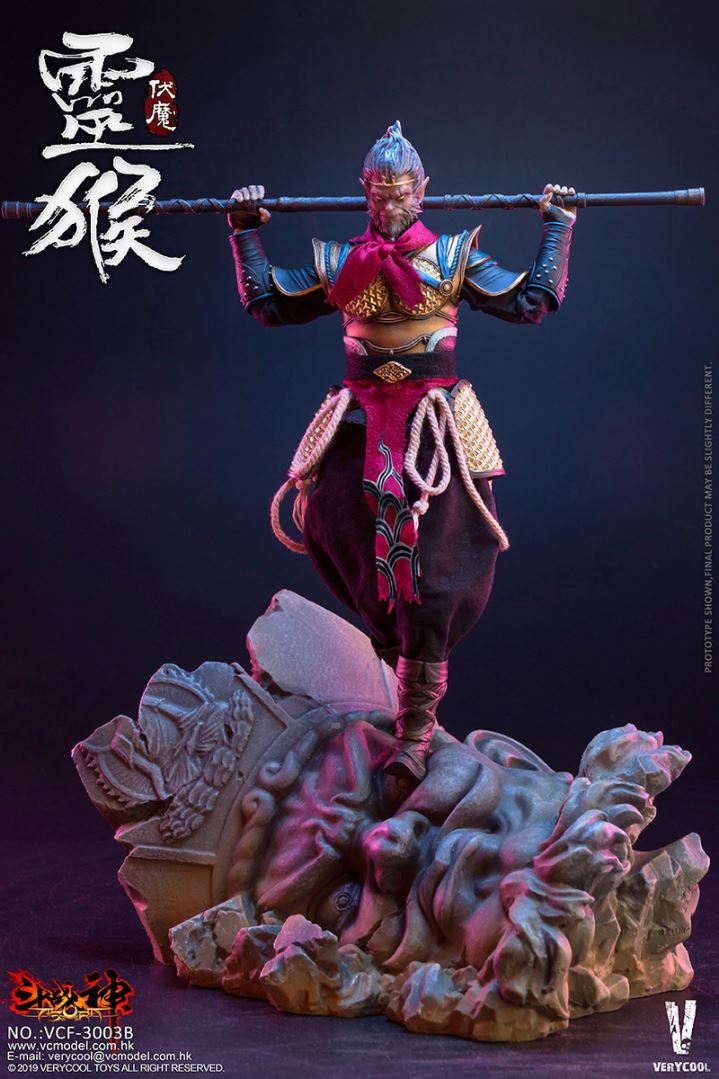 VERYCOOL : Palm Treasure Series 1/12 Dou Zhan Shen - Monkey King Deluxe Edition