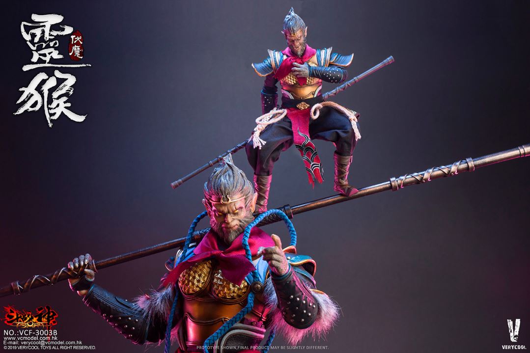 VERYCOOL : Palm Treasure Series 1/12 Dou Zhan Shen - Monkey King Deluxe Edition