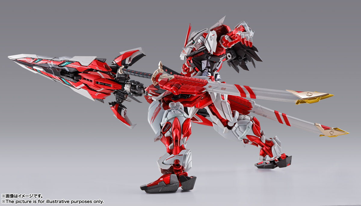 Gundam Astray Red Frame Kai METAL BUILD -Alternative Strike ver.- (Bandai Spirits)