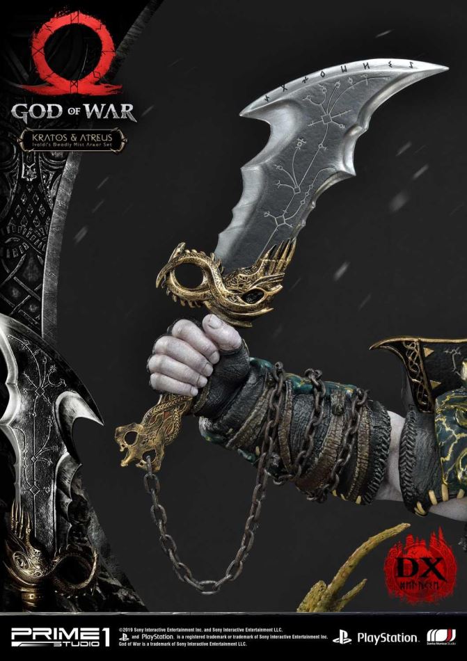 God of War Kratos & Atreus Ivaldi's Deadly Mist Armor Set Deluxe Version (Prime1Studio)