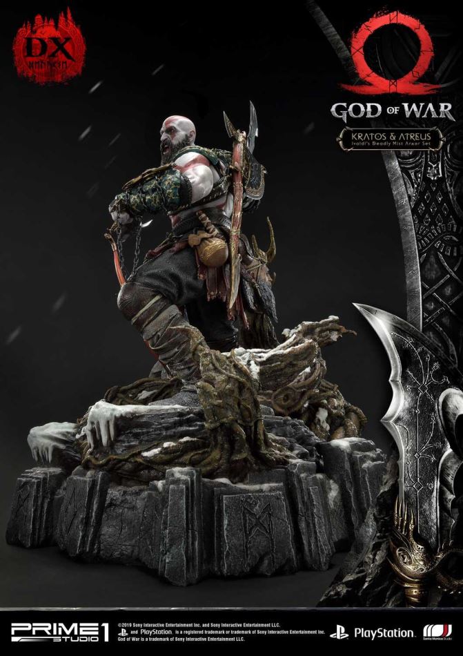 God of War Kratos & Atreus Ivaldi's Deadly Mist Armor Set Deluxe Version (Prime1Studio)