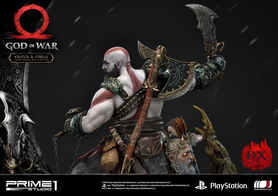 God of War Kratos & Atreus Ivaldi's Deadly Mist Armor Set Deluxe Version (Prime1Studio)