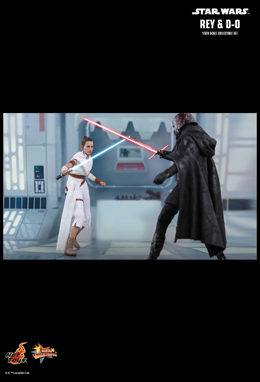 STAR WARS: THE RISE OF SKYWALKER REY AND D-O 1/6TH SCALE COLLECTIBLE FIGURE (Hot Toys)