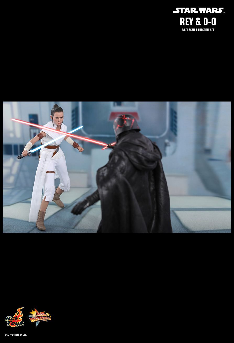 STAR WARS: THE RISE OF SKYWALKER REY AND D-O 1/6TH SCALE COLLECTIBLE FIGURE (Hot Toys)