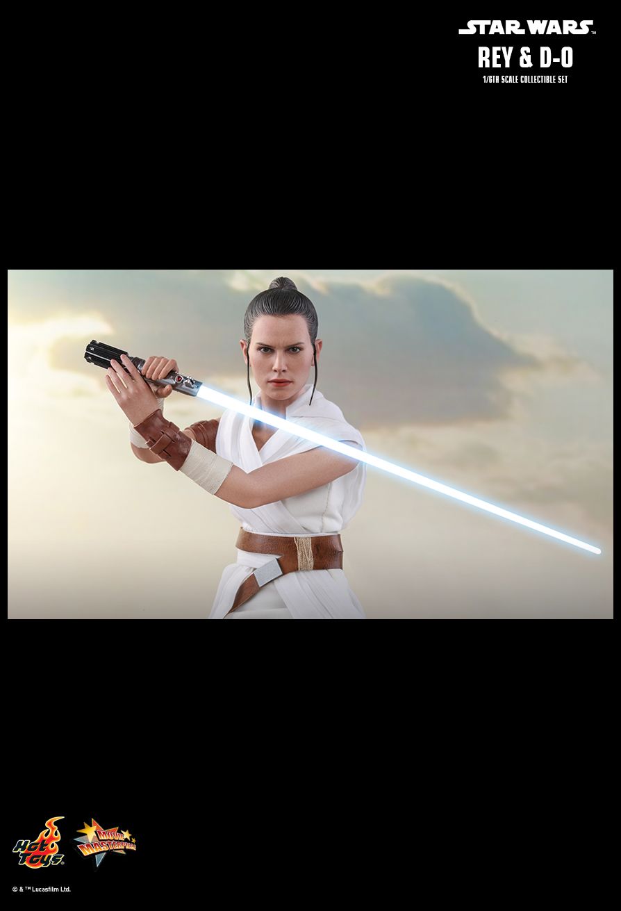 STAR WARS: THE RISE OF SKYWALKER REY AND D-O 1/6TH SCALE COLLECTIBLE FIGURE (Hot Toys)