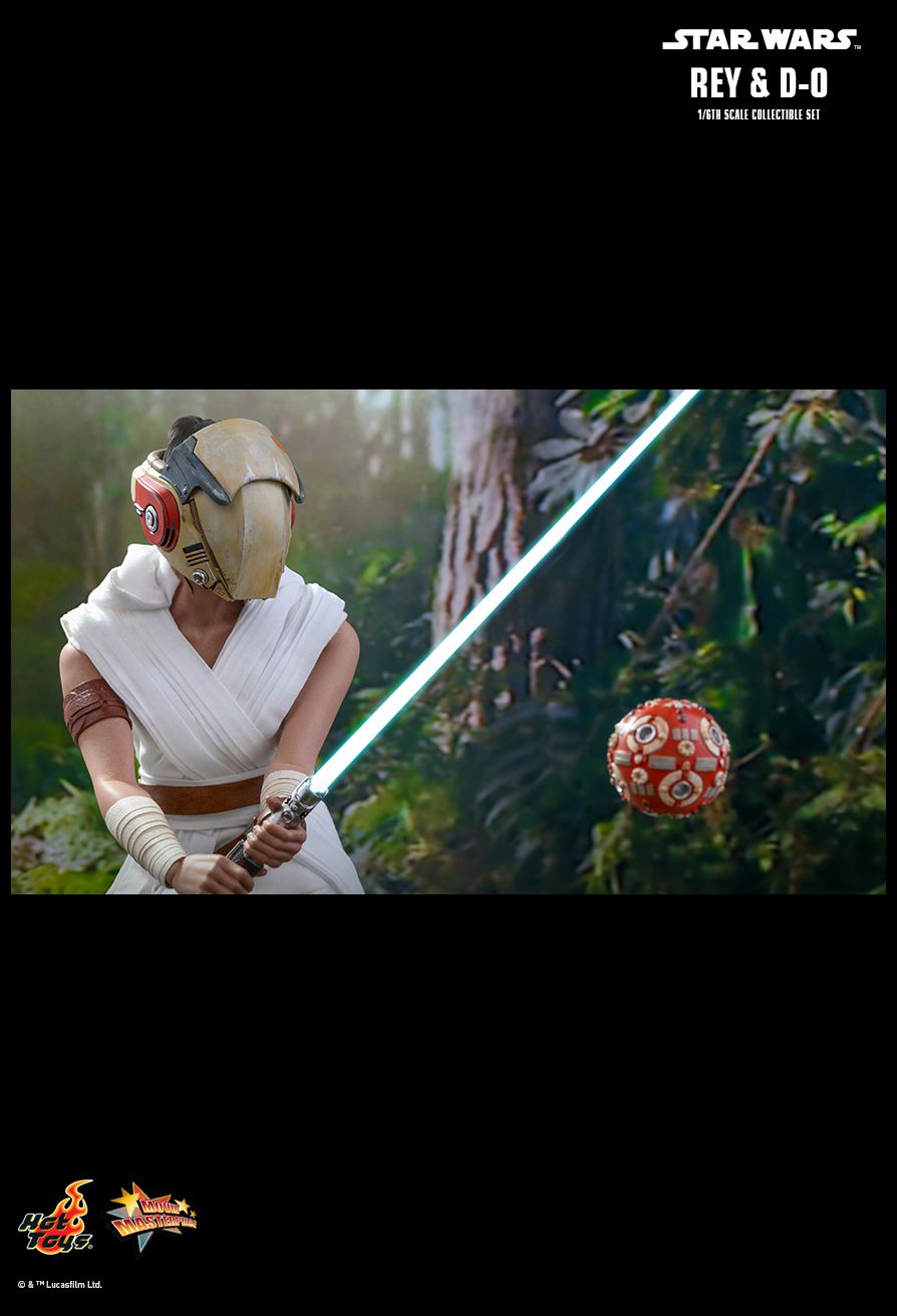 STAR WARS: THE RISE OF SKYWALKER REY AND D-O 1/6TH SCALE COLLECTIBLE FIGURE (Hot Toys)