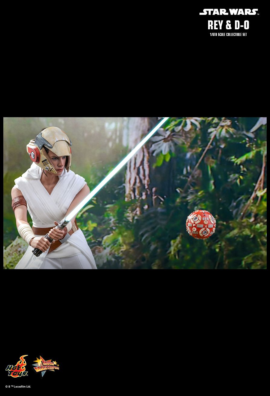 STAR WARS: THE RISE OF SKYWALKER REY AND D-O 1/6TH SCALE COLLECTIBLE FIGURE (Hot Toys)