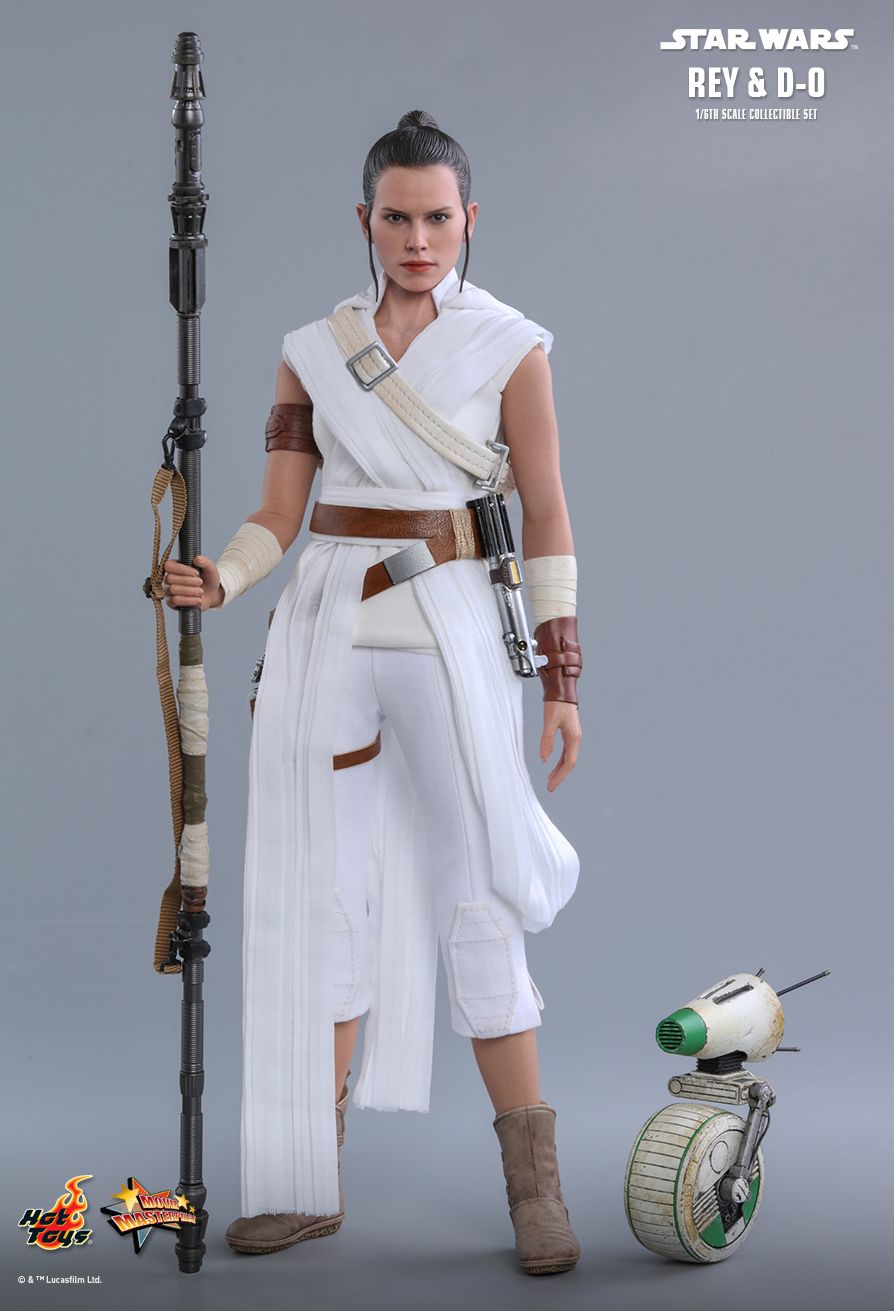 STAR WARS: THE RISE OF SKYWALKER REY AND D-O 1/6TH SCALE COLLECTIBLE FIGURE (Hot Toys)