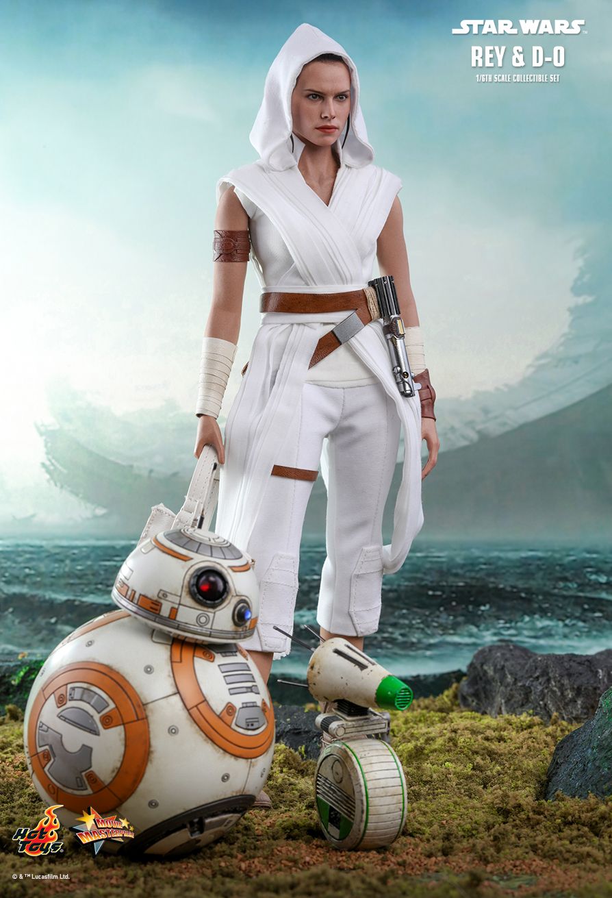 STAR WARS: THE RISE OF SKYWALKER REY AND D-O 1/6TH SCALE COLLECTIBLE FIGURE (Hot Toys)