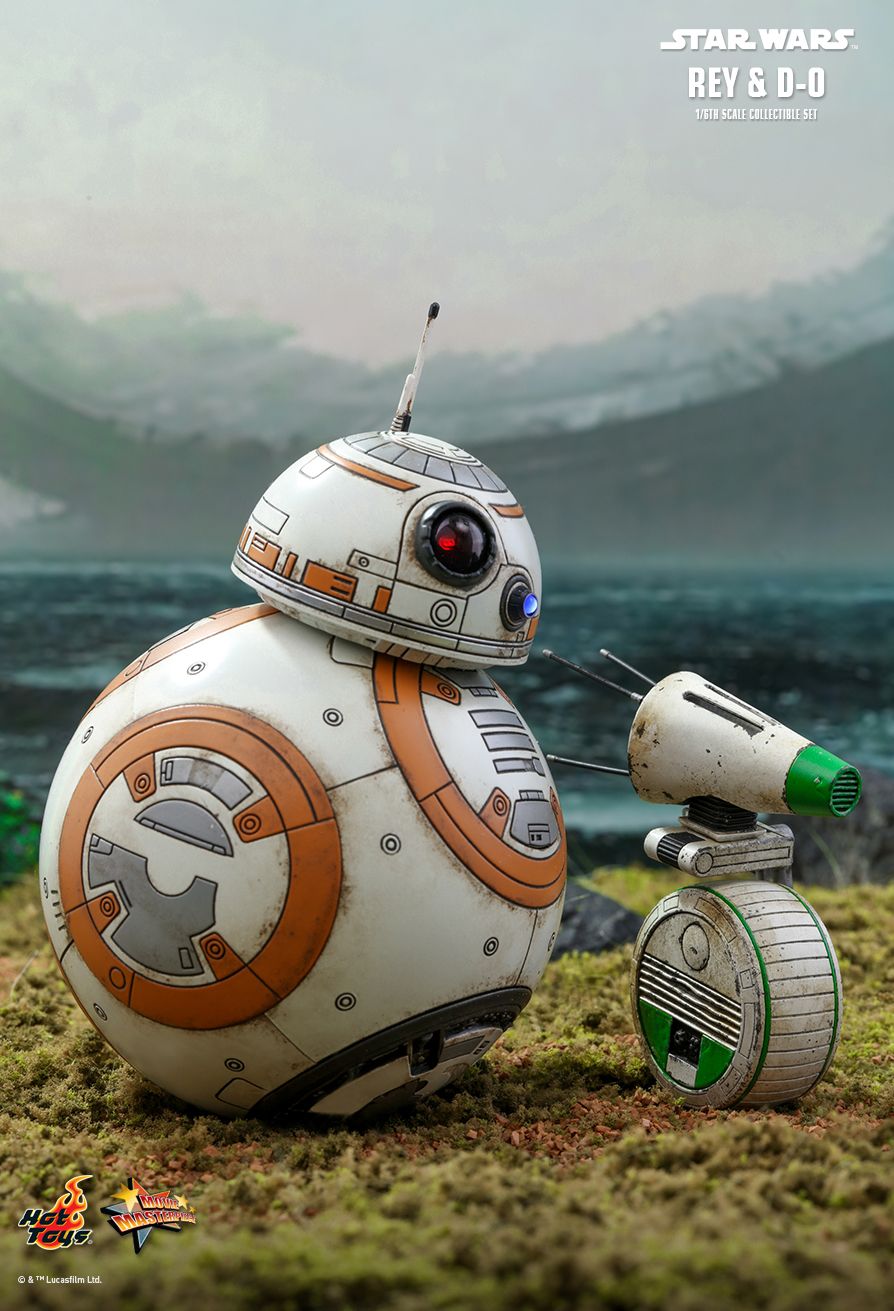 STAR WARS: THE RISE OF SKYWALKER REY AND D-O 1/6TH SCALE COLLECTIBLE FIGURE (Hot Toys)