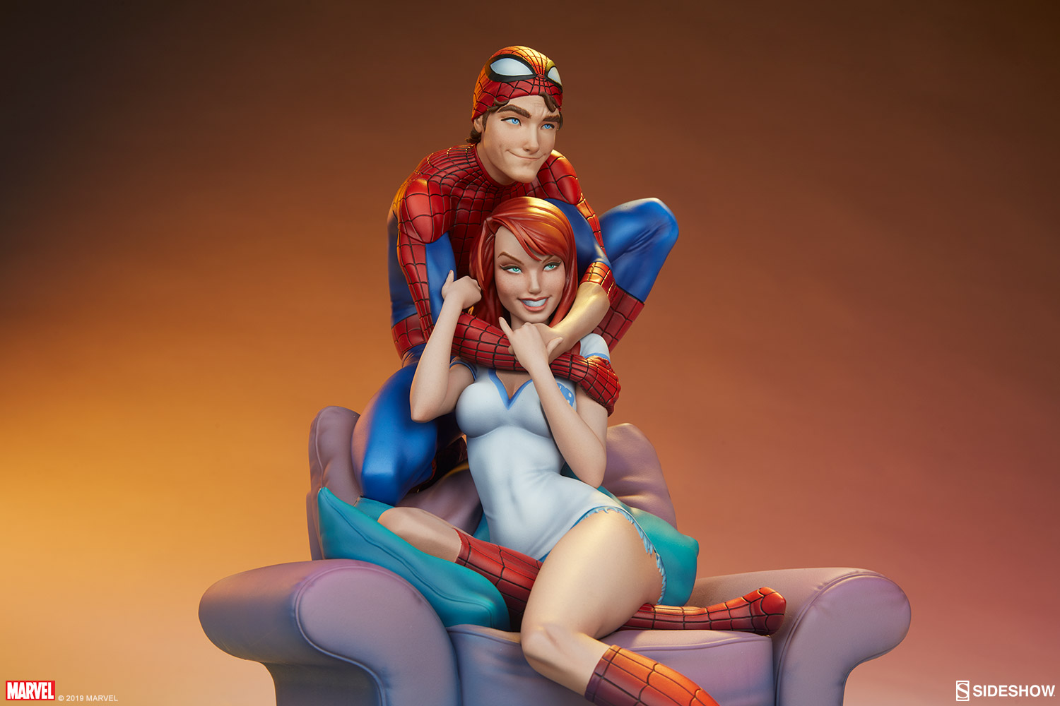 Spider-Man and Mary Jane (Sideshow Collectibles)
