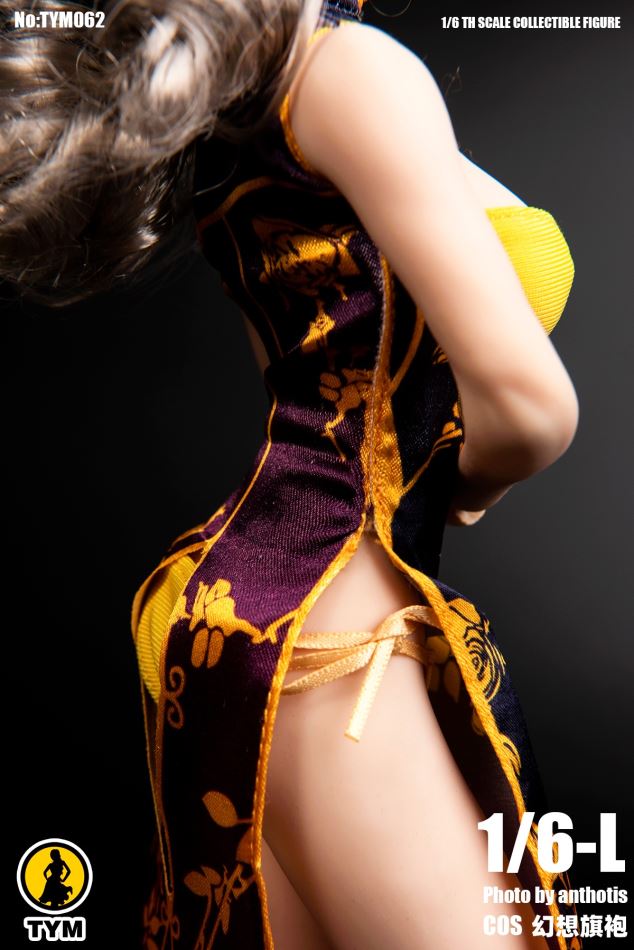 TYM 1/6 Chinese style cheongsam sexy fantasy COS Set