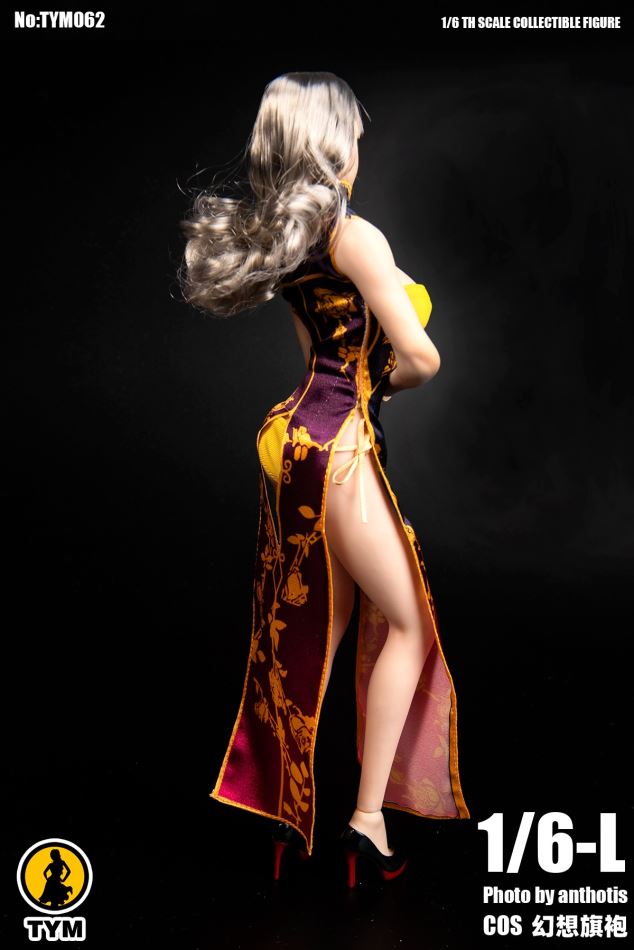 TYM 1/6 Chinese style cheongsam sexy fantasy COS Set