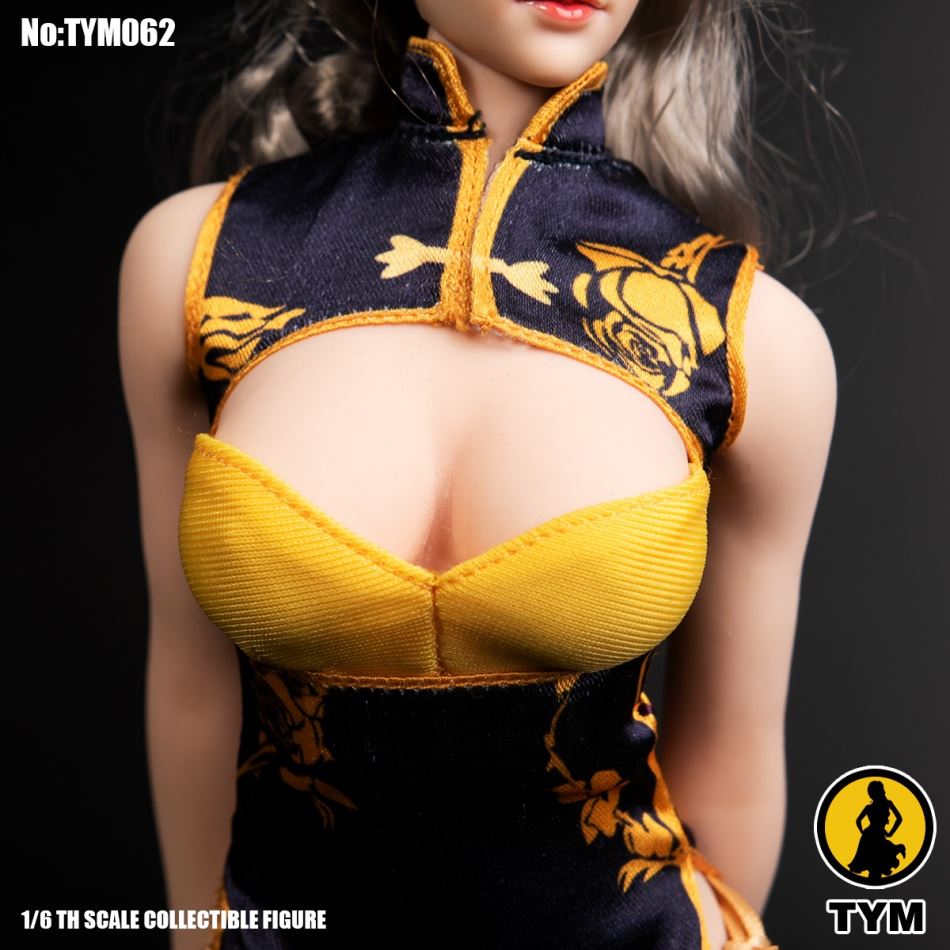 TYM 1/6 Chinese style cheongsam sexy fantasy COS Set