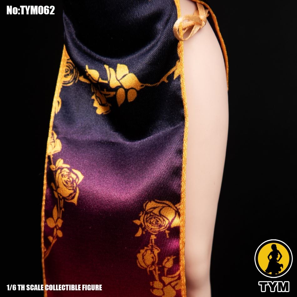TYM 1/6 Chinese style cheongsam sexy fantasy COS Set