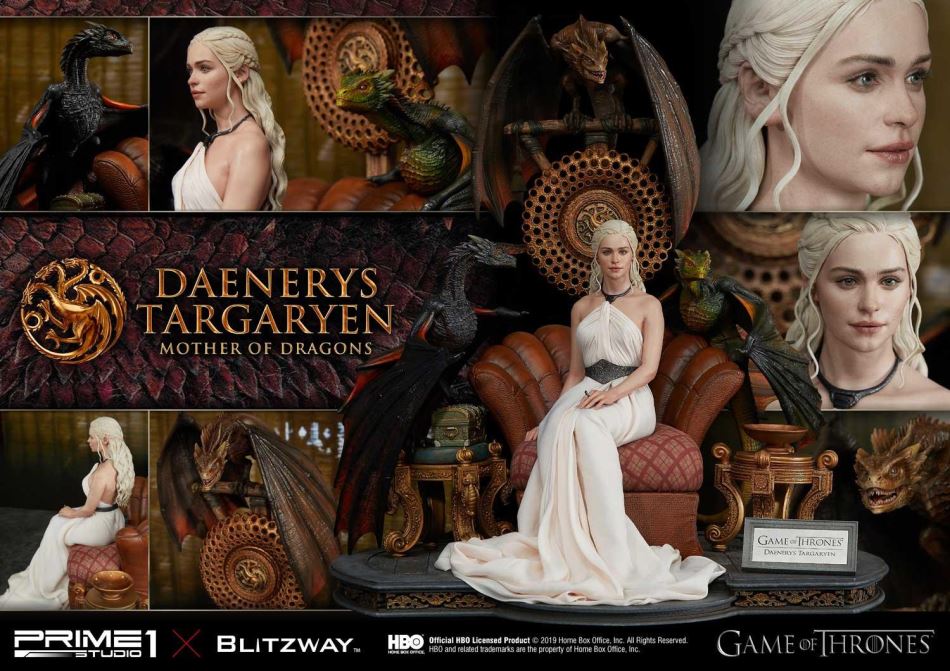 Game of Thrones Daenerys Targaryen, Mother of Dragons (Prime1Studio)