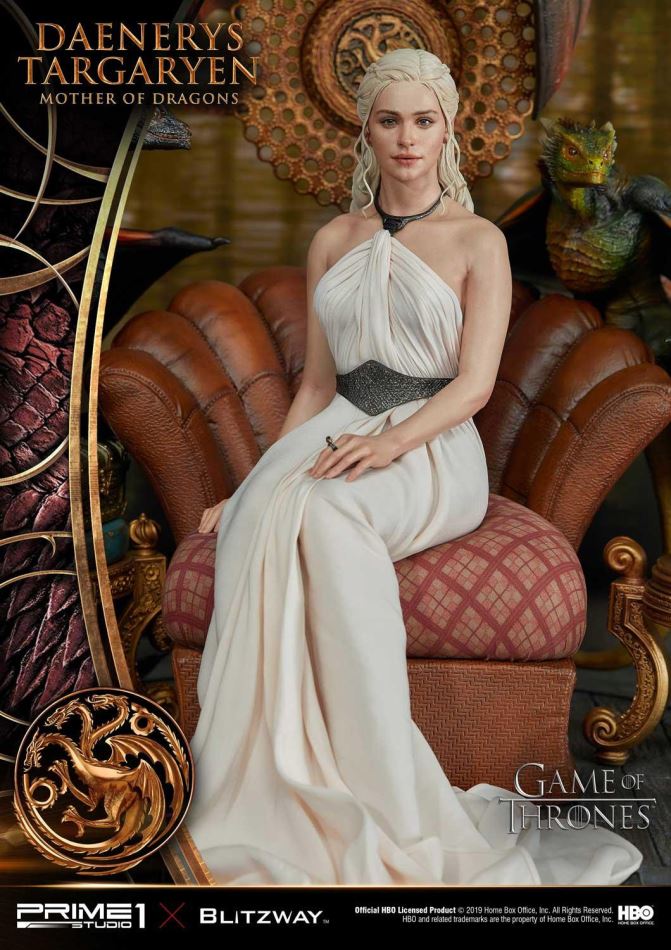 Game of Thrones Daenerys Targaryen, Mother of Dragons (Prime1Studio)