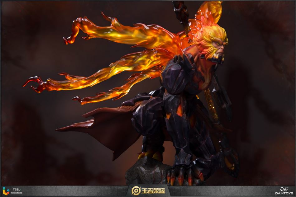 DAMTOYS : 1/8 Glory of the King Series - Hellfire Sun Wukong