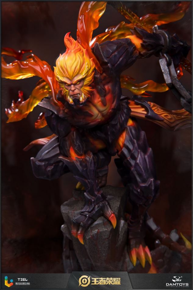 DAMTOYS : 1/8 Glory of the King Series - Hellfire Sun Wukong
