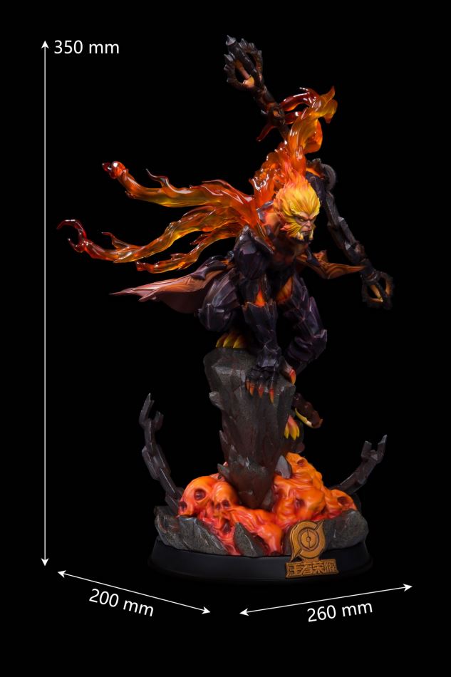 DAMTOYS : 1/8 Glory of the King Series - Hellfire Sun Wukong