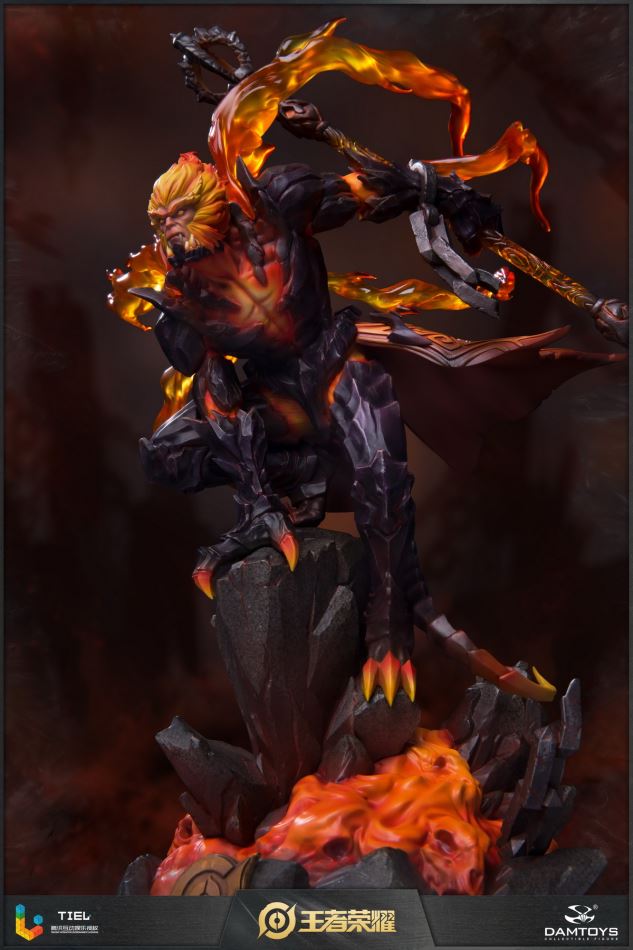 DAMTOYS : 1/8 Glory of the King Series - Hellfire Sun Wukong