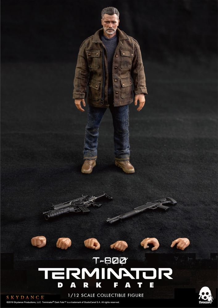 Terminator: Dark Fate - 1/12 T-800 (Threezero)