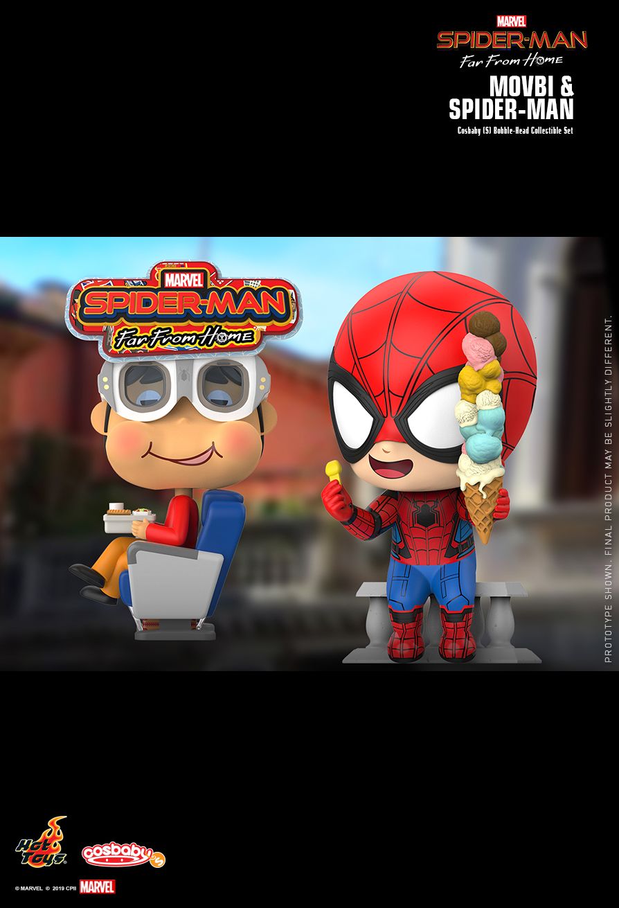 SPIDER-MAN: FAR FROM HOME MOVBI AND SPIDER-MAN (Hot Toys)