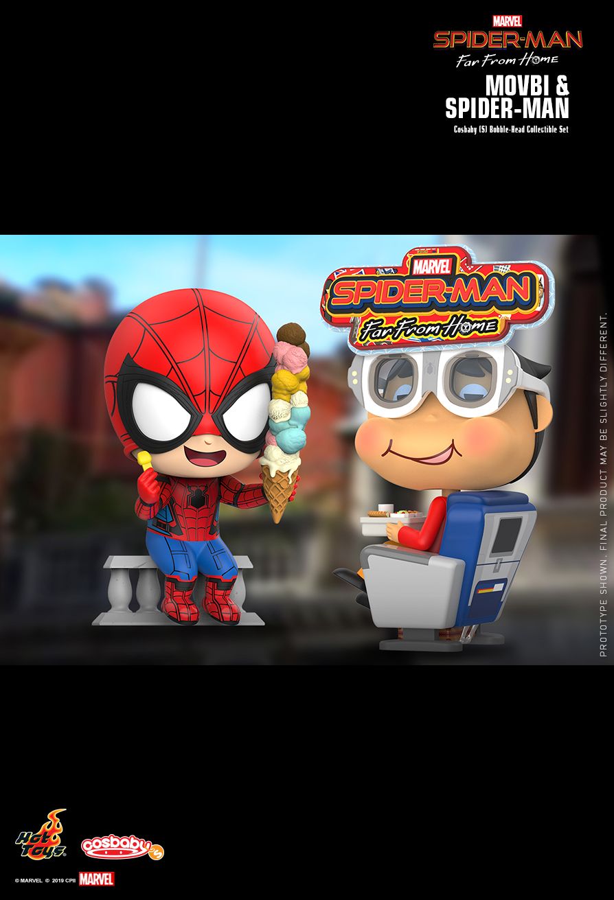 SPIDER-MAN: FAR FROM HOME MOVBI AND SPIDER-MAN (Hot Toys)