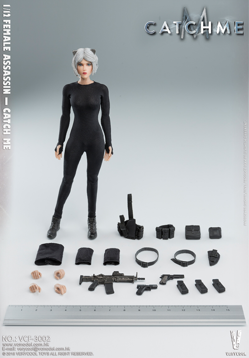 VERYCOOL : 1/12 Palm in the Treasure Series - Female Assassin - Catch Me