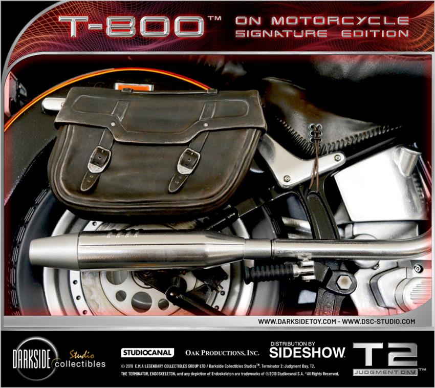 T-800 on Motorcycle (DarkSide Collectibles Studio)