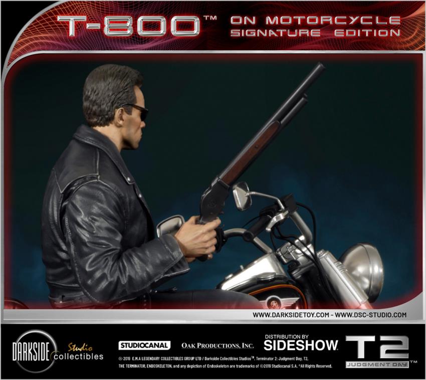 T-800 on Motorcycle (DarkSide Collectibles Studio)