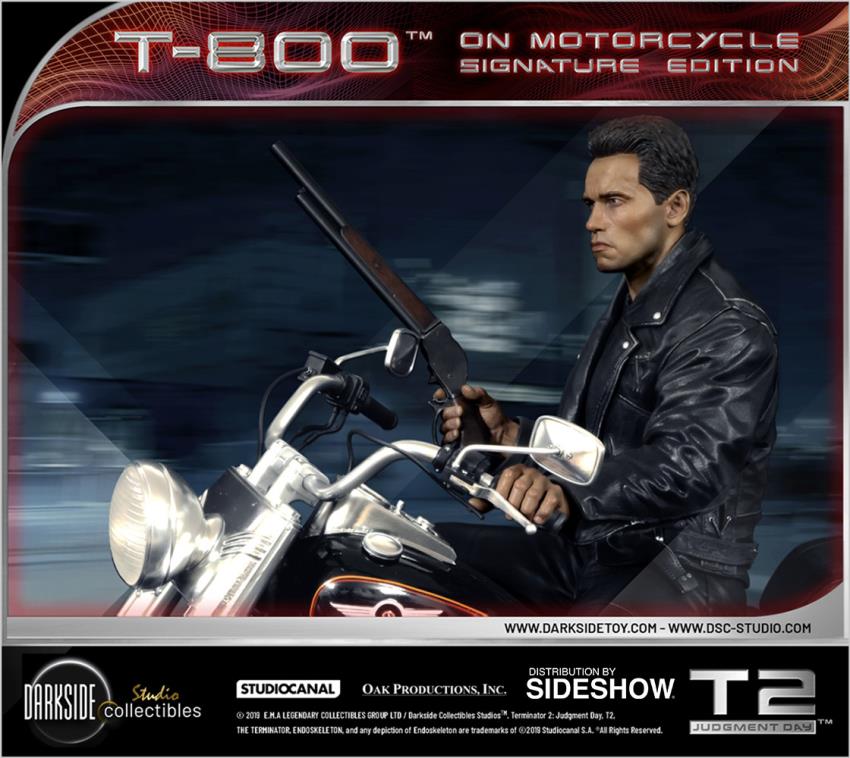 T-800 on Motorcycle (DarkSide Collectibles Studio)