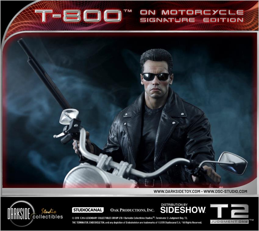 T-800 on Motorcycle (DarkSide Collectibles Studio)