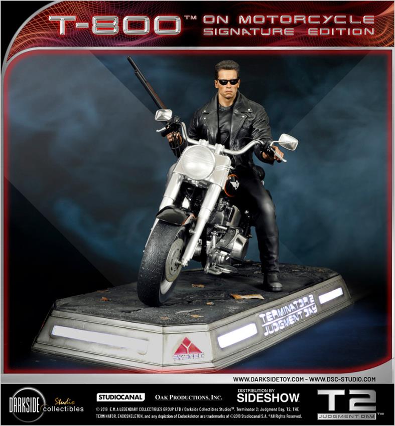 T-800 on Motorcycle (DarkSide Collectibles Studio)